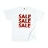 Principal Sale T-Shirts - Red on White - XL