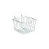 Chrome Slatwall Shelves & Baskets - 30 x 30 x 20cm