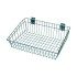Chrome Slatwall Shelves & Baskets - Wire Basket - 54 x 43cm