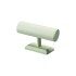 Deluxe Cream Leatherette Bangle Stands - 1 Tier