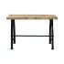 Blue City Industrial Wood & Iron Table - 73 x 120 x 45cm