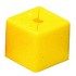 Plain Size Cubes - Yellow