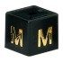 Gold on Black Unisex Size Cubes - M