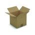 Small Single Wall Brown Cardboard Boxes - 200 x 200 x 200mm