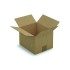Small Single Wall Brown Cardboard Boxes - 230 x 190 x 160mm