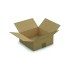 Small Single Wall Brown Cardboard Boxes - 250 x 250 x 100mm