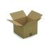Small Single Wall Brown Cardboard Boxes - 250 x 250 x 190mm