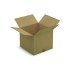 Medium Single Wall Brown Cardboard Boxes - 400 x 400 x 340mm