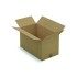 Medium Single Wall Brown Cardboard Boxes - 460 x 260 x 260mm