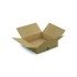 Medium Single Wall Brown Cardboard Boxes - 400 x 400 x 100mm