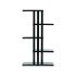 Slimline Display Shelf Units - Gloss Black - 5 Tier