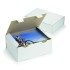Large White Cardboard Postal Boxes - 430 x 300 x 120mm