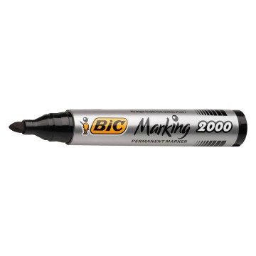 Bic Permanent Marker Bullet Tip - Black