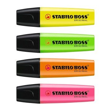 Stabilo Boss Highlighters - Highlighter Pens