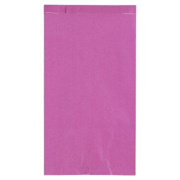 Rose Pink Deluxe Plain Paper Bags