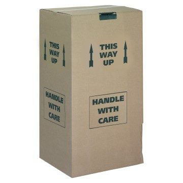 Wardrobe Brown Cardboard Boxes