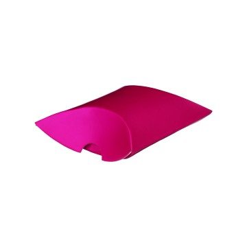 Pink Cardboard Pillow Boxes - 70 x 70 x 25mm