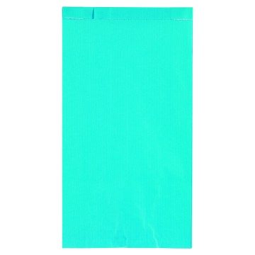 Turquoise Deluxe Plain Paper Bags - 18 x 35 + 6cm