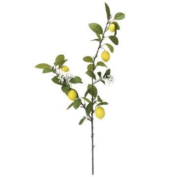 Artificial Lemon Tree Branch - 93cm