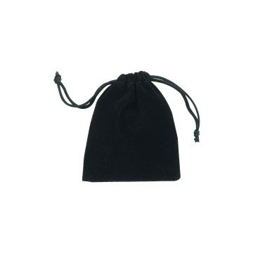 Black Velvet Jewellery Bags - 8 x 10cm