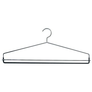 Chrome Metal Blanket Hangers - 44cm
