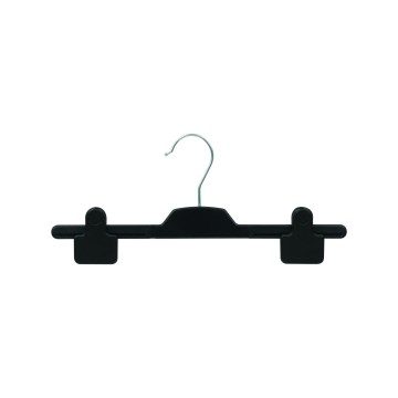 Black Prelude Plastic Clothes Hangers - Peg - 33cm