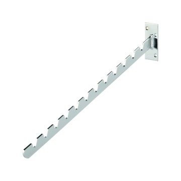 Independent Wall Arms & Rails - Inclined - 12 Notch