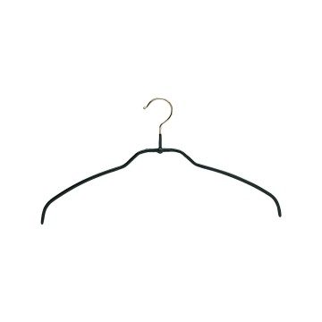 Black Mawa Non-Slip Knitwear Hangers - 42cm