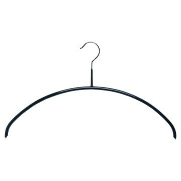 Black Mawa Non-Slip Knitwear Hangers - Curved - 40cm