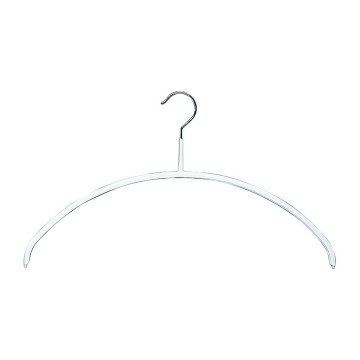 White Mawa Non-Slip Metal Clothes Hangers - Knitwear - 40cm