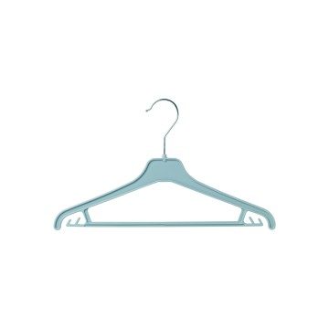 Grey Durable Childrens Clothes Hangers - With Bar - 28cm