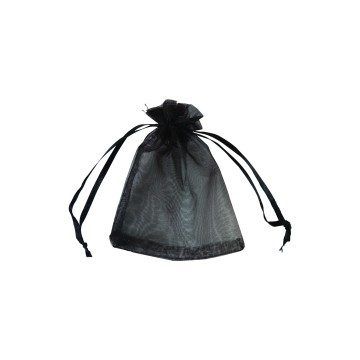 Black Organza Gift Bags - 10 x 12cm