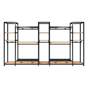 Frax35 Combination Hanging Unit With Drawers - Medium Density - 220 x 420 x 44cm