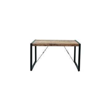 Blue City Industrial Dining Table - 76 x 80 x 140cm