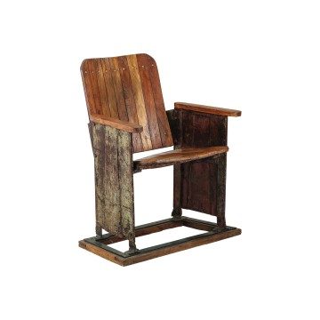 Blue City Wooden Cinema Chairs - 1 Seat