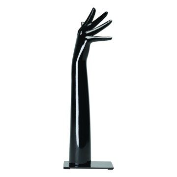 Gloss Black Mannequin Display Hand - 48cm