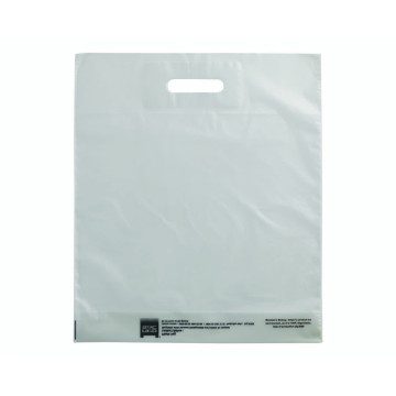 Frosted Degradable Plastic Carrier Bags