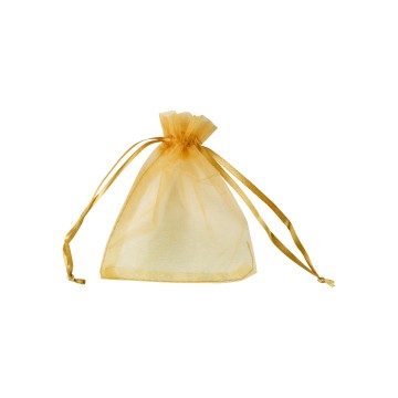 Gold Organza Gift Bags