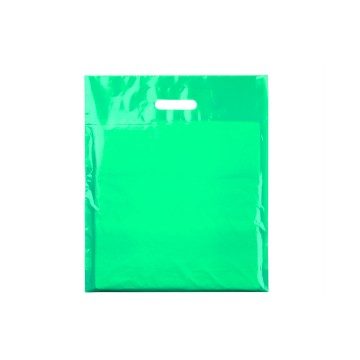 Turquoise Classic Gloss Plastic Carrier Bags