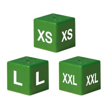 Green Eco-Friendly Unisex Size Cubes