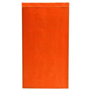Mandarin Orange Deluxe Plain Paper Bags