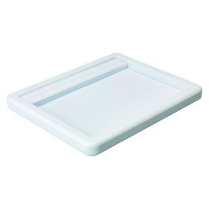 Deluxe White Leatherette Jewellery Tray - 220 x 205mm