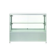 Silver Panorama Shop Counters - 2/3 Glazed