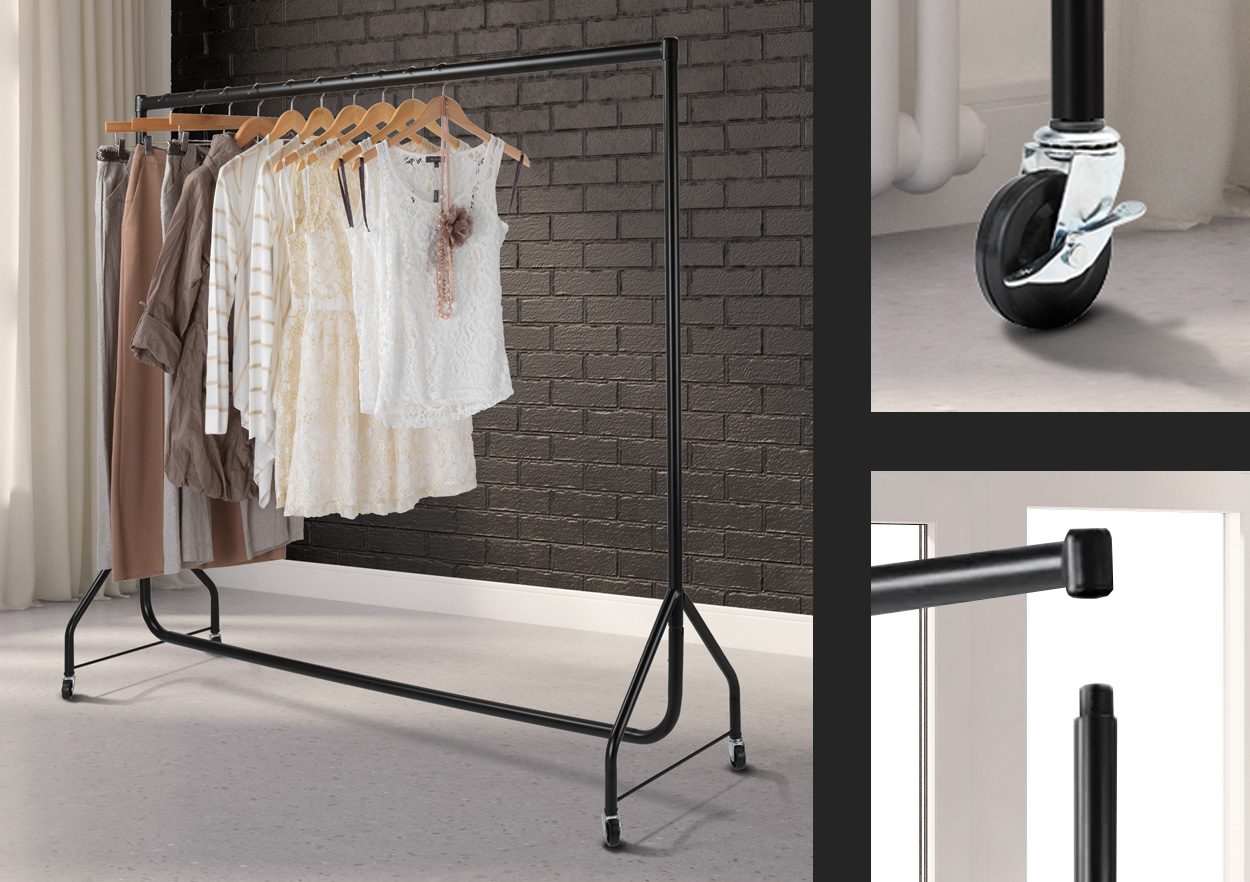 Heavy Duty Clothes Rails - Extensive range available from Morplan Ltd